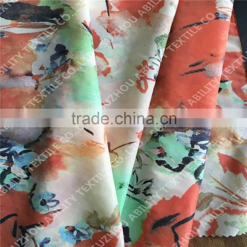 380T printed nylon textile material fabric