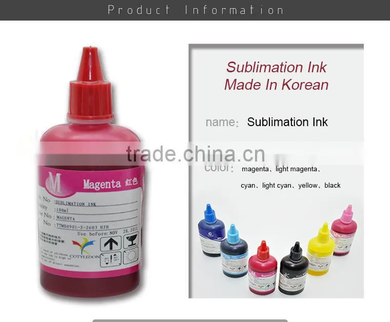 Sublimation Ink Made In Korean