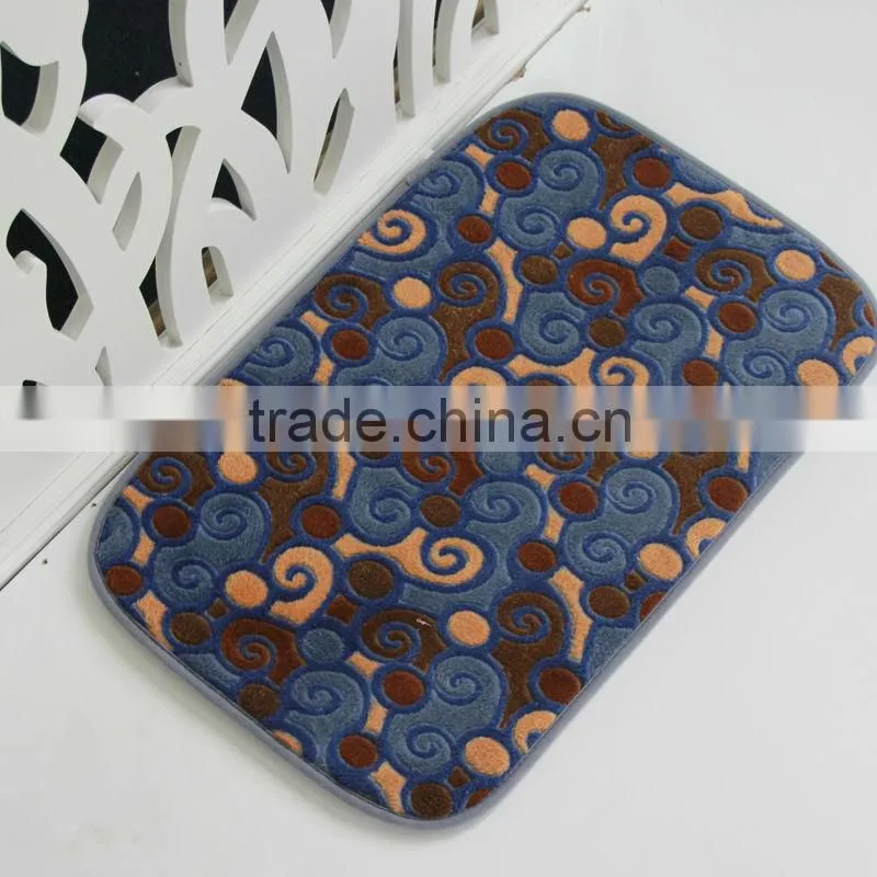 coral fleece floor mat bathmat room mat