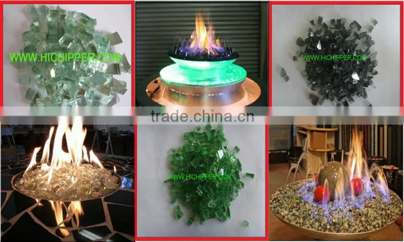 fire pit glass stones