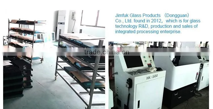 CNC drilling crystal 0.55mm-22mm thickness clear optical lens glass panel