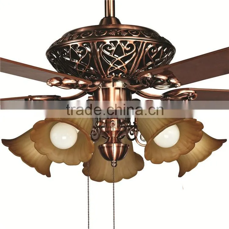 modern house restaurant design high quality led ceiling fan lamp