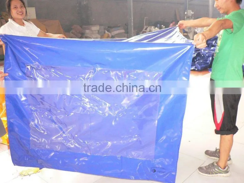 Best waterproof textile fabric, pvc coated fabric,pvc tarpaulin,truck cover,pallet cover China supplier