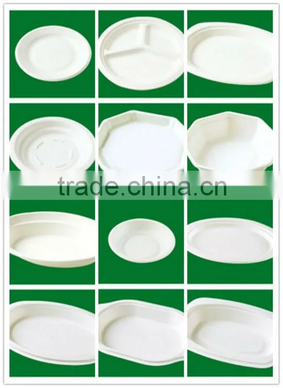 tableware Disposable biodegradable eco-friendly bagasse Plate
