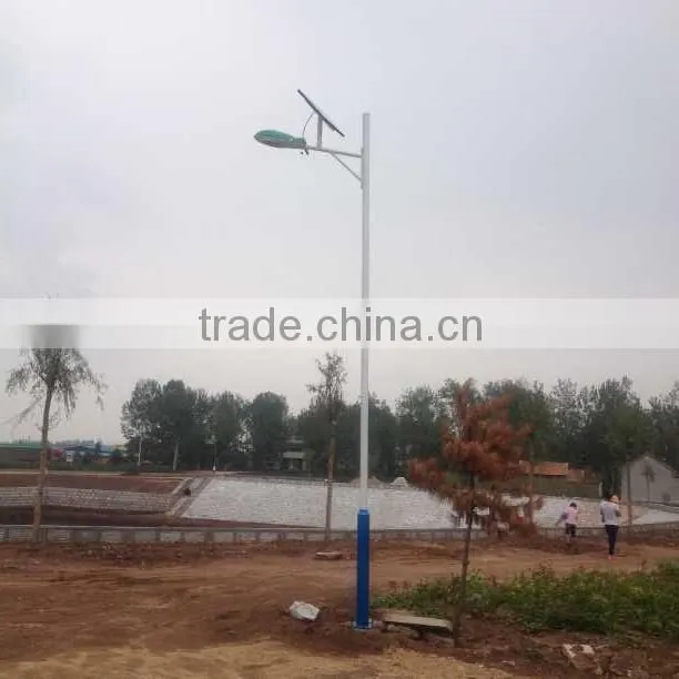 all in one solar led street light 50W with 120w solar panel