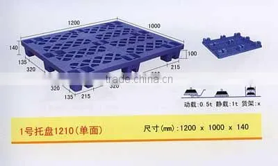 single face and double face Plastic Pallet