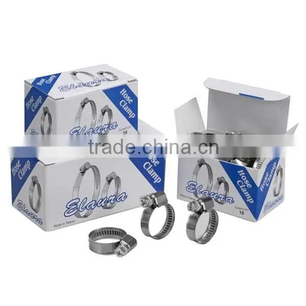 Stainless steel with plastic POM handle pipe clamp for pvc pipe