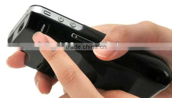 projector,speaker,power bank, multifunctional led mini pocket projector---640*360Pixels---12 Ans lumens