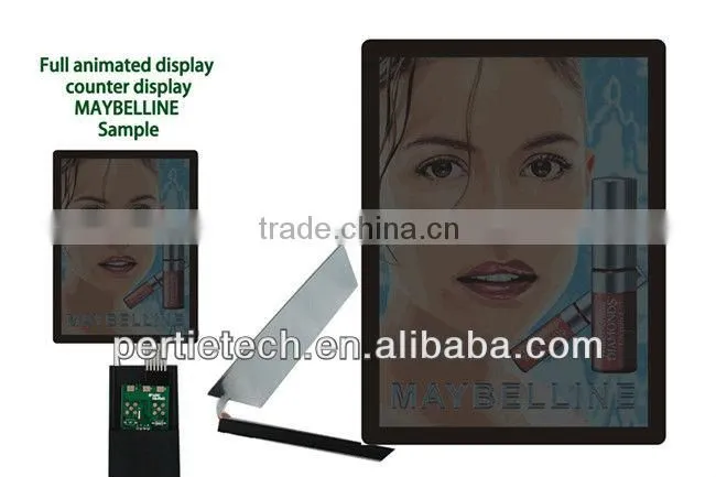 custom led signs 2013 hot sale e-paper display advertising service