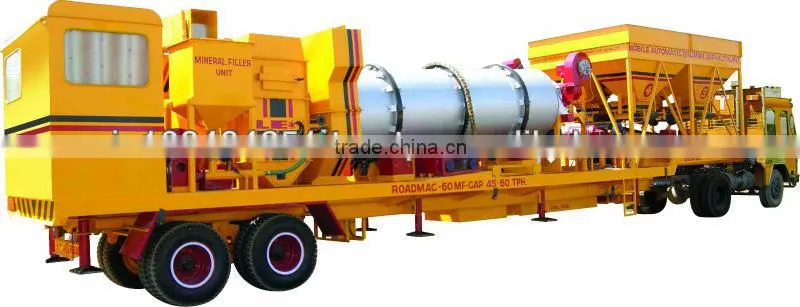 60TPH MOBILE ASPHALT PLANT