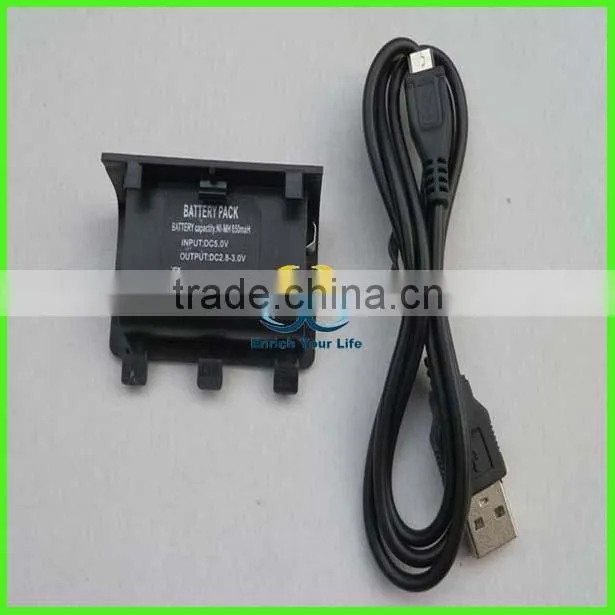 replacement For XBOX One Re-charg Batteries Rechargeable Battery with USB Cable