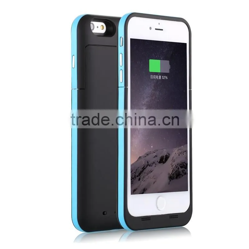 6800mah Mobile battery case for iphone 6s plus Mobile charger case power case