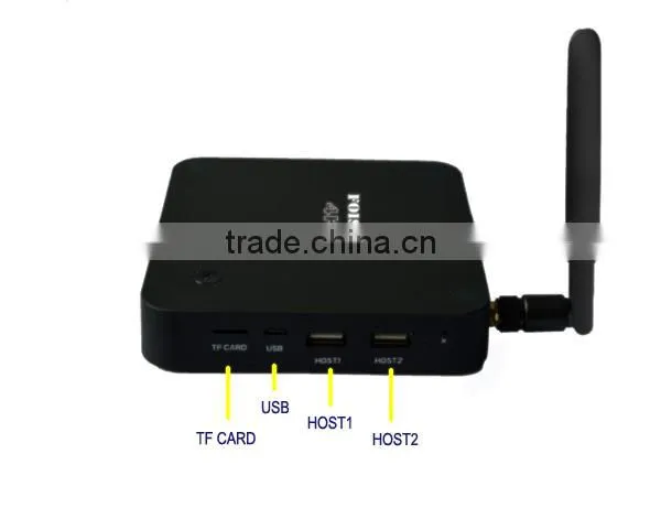 Foisontech Android TV Box with Amlogic S812 Quad Core Support H.265 and 4K