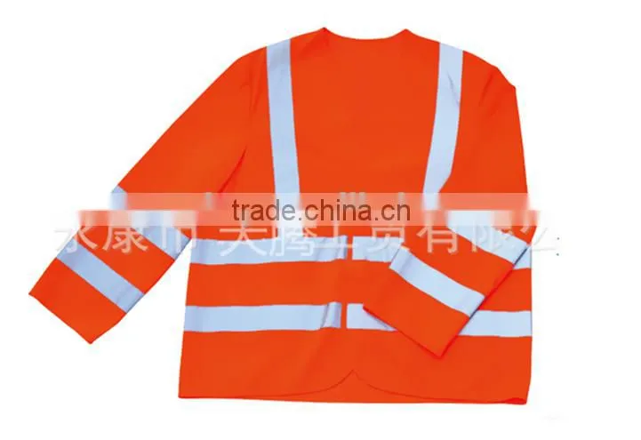CE EN20471 ANSI workwear supplier two tone long sleeve high visibility summer yellow safety reflective jacket