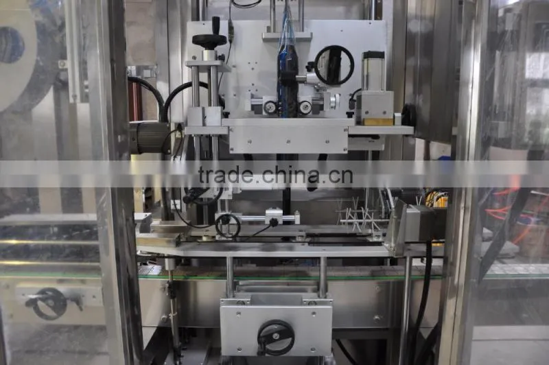 2015 hot sale automatic bottle shrink sleeve labeling machine