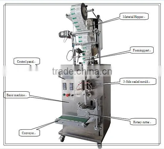 High Quality Low Price Sauce Pouch Packing Machine