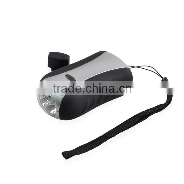 3 in 1 multifunction charger for phone 3 led dynamo hand crank flashlight