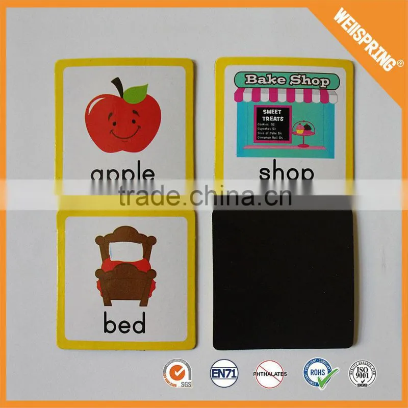 15-00108 Wholesalers business cards with personalization popular souvenir clear fridge magnet thermometer