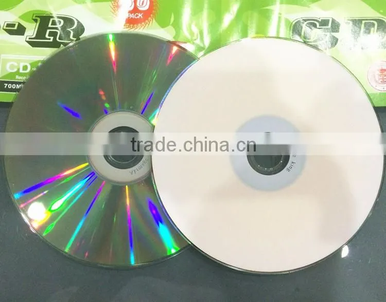 blank cdr with CD case with lowest factory price and free sample supply