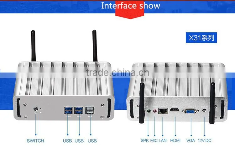 mini pc router N2980 processor 4G RAM and 64SSD