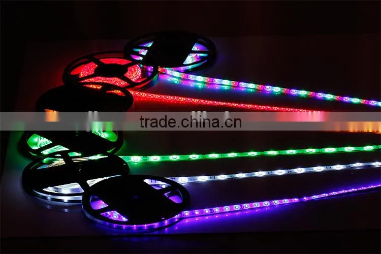 IP20 5050/3528 300smd RGB Colorful Rechangeable Flexible Led Strips Light Led Rigid Lights for Christmas