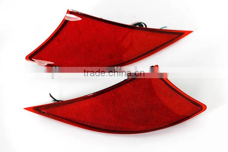 New High Power Red Tail Light Car Accessories 12V Led Waterproof Rear Bumper Lights for Lexus IS