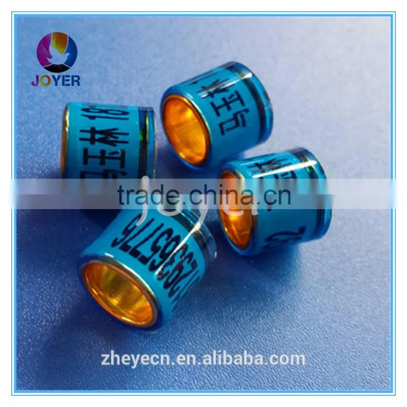 BIRD Pigeon rings 2015 customized best price with factory direct plastic holder ring pigeon ring bird ring pet ring