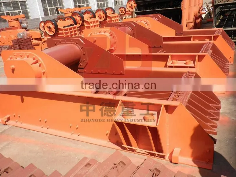 Zhongde low price high capacity rock crusher production line/Complete silica sand crushing production line