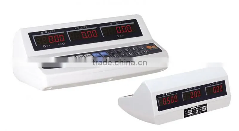 Digital platform scale indicator