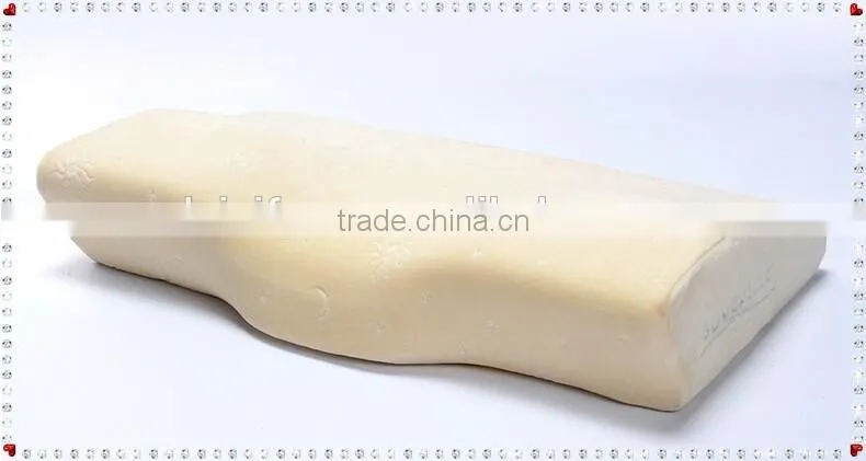 100% polyester memory foam pillow for moulded visco elastic memory foam pillow LS-P-004-C wholesales foam pillow