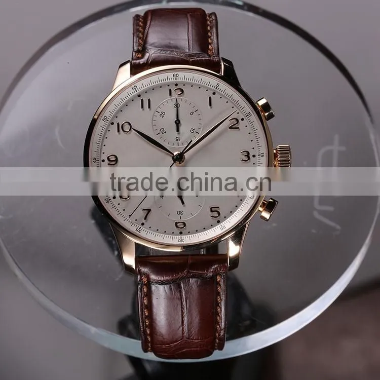 2016 fashion genuine leathered watch men designers watches