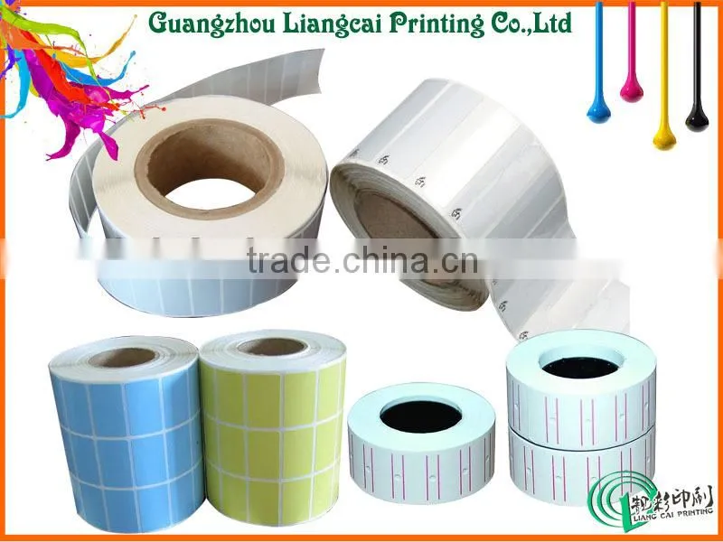High-grade blank label sticker with glossy lamination