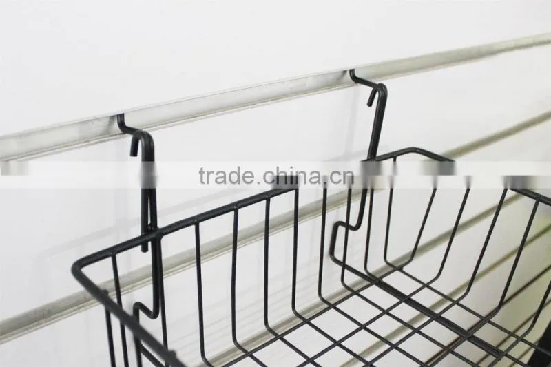 Supermarket metal wire hanging basket