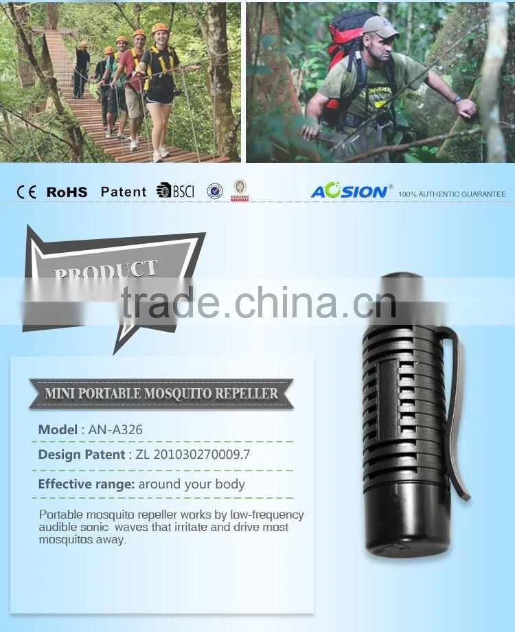 Battery Powered Ultrasound Mini anti mosquito products suppliers