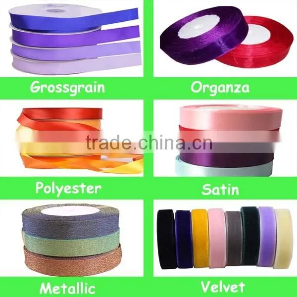 custom organza ribbon printed