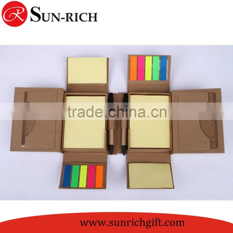 Custom sticky notes with pen set desktop notes notepad