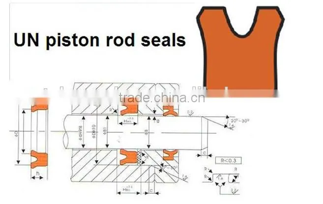 Universal machine oil cylinder custom-built oil seal USI UPI ODI from china manufacture