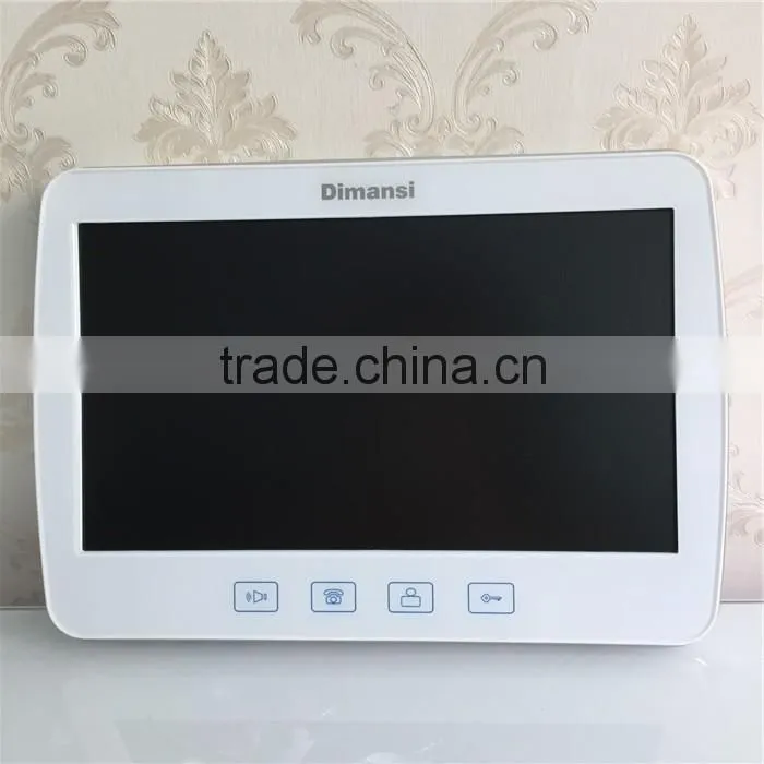 smart home 4-wired waterproof ccd camera handfree