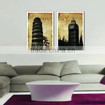 abstract painted canvas
