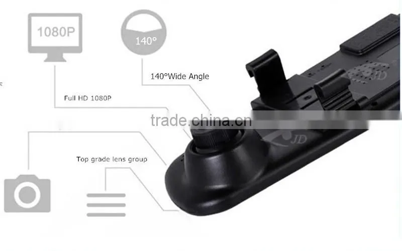 Hot selling Car mirror monitor DVR ,1080 P car DVR