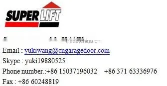 Residence garage door windows / Plastic garage door windows