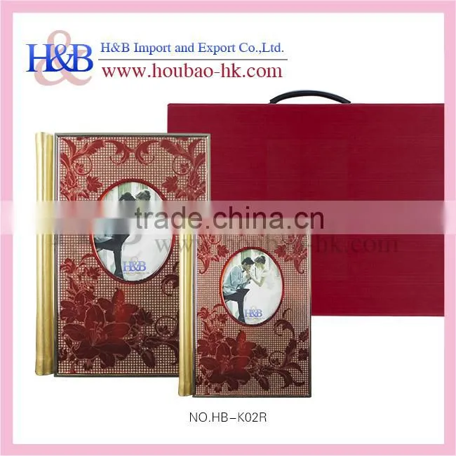 Wholesale A4 Crystal Photo Books With Hard Pages