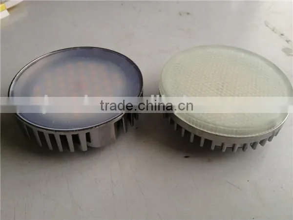 8W GX53 2835 40 SMD LED With Glass Cover