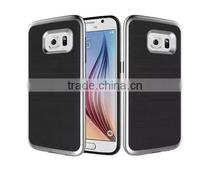 Hard back PC TPU bumper back cover for motomo Samsung s7 armor case custom case