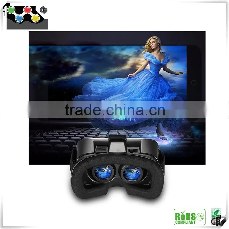 2016 New design Black/White VR Box ! The 2nd Generation Distance Adjustable VR Box, 3D Glasses with Grade AAA