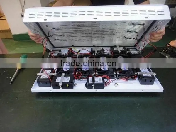 300w led grow light vegetable with 8 pcs fans