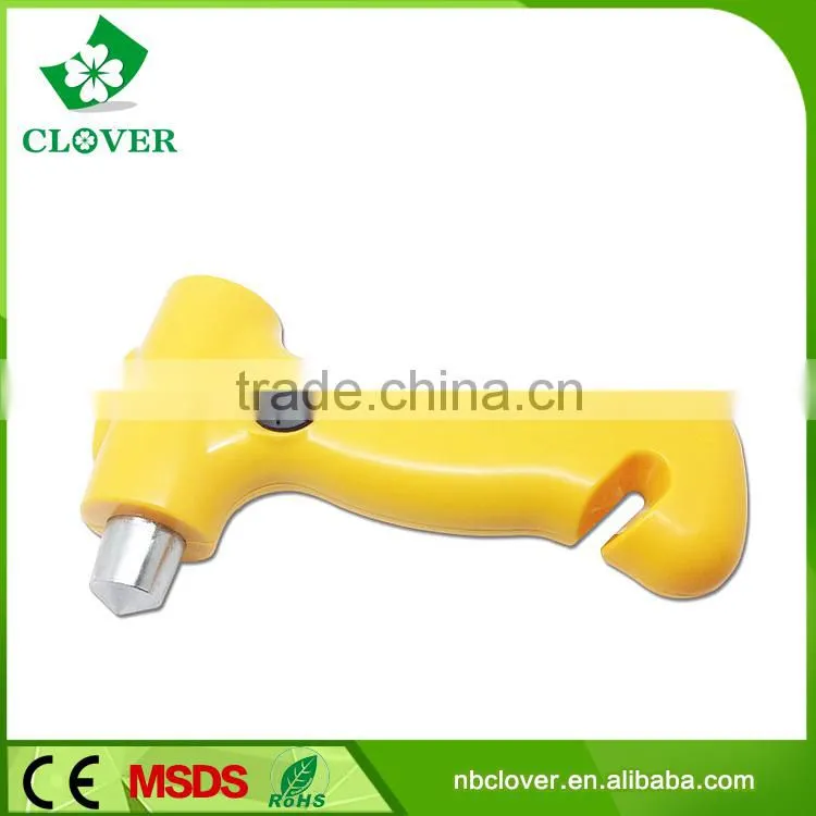 4 in 1 3 led with emergency hammer rechargeable led flashlight