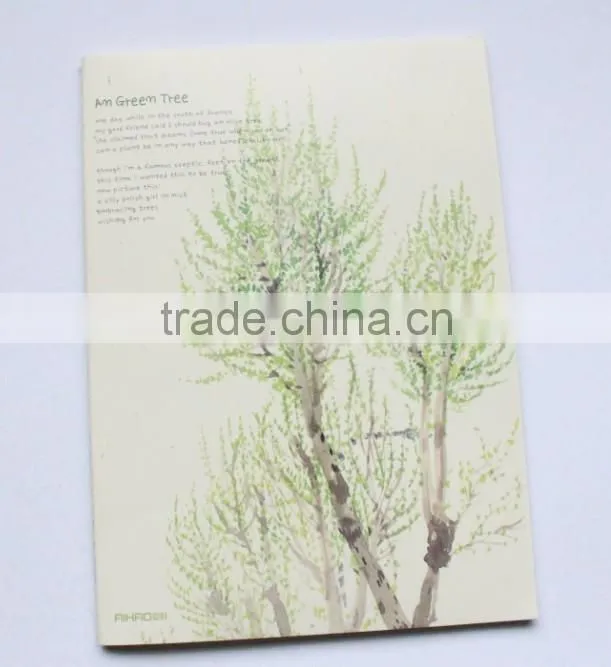 ECO Hardcover stitch bound notebook for school/office