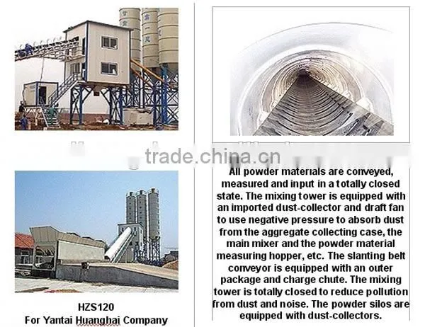 Mobile Concrete Batching Plant YHZS60 with Reasonable Price on Sale