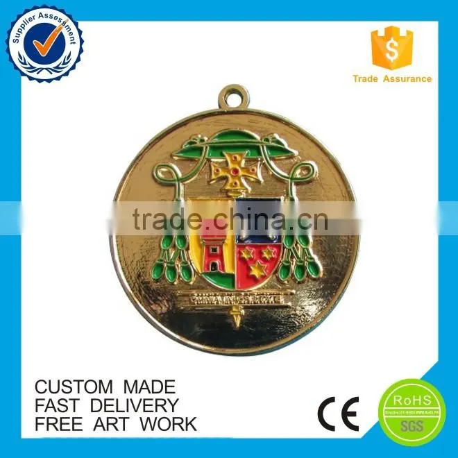 Shanghai personalized plated gold copy coin